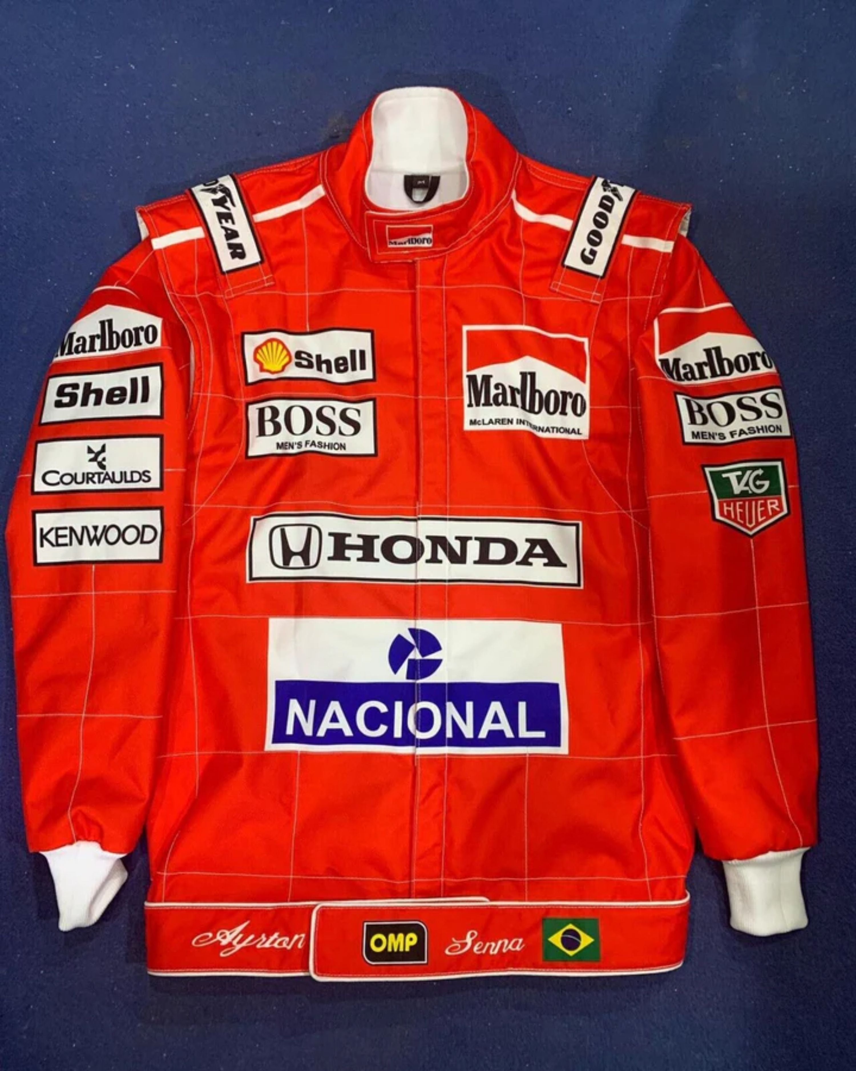 Ayrton Senna Marlboro F1 Jacket – SAM WEARS