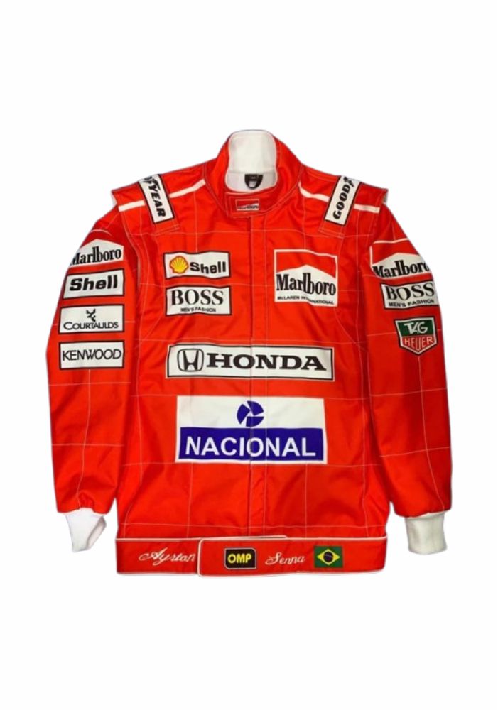 Ayrton Senna Marlboro F1 Racing Jacket