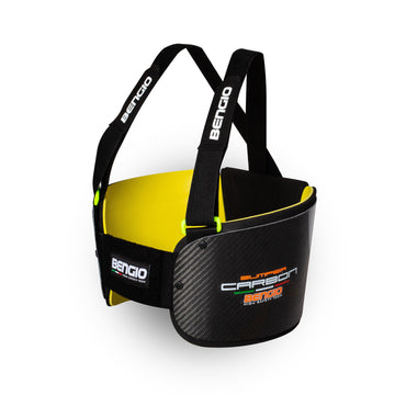 Kart Racing Rib Protector Carbon