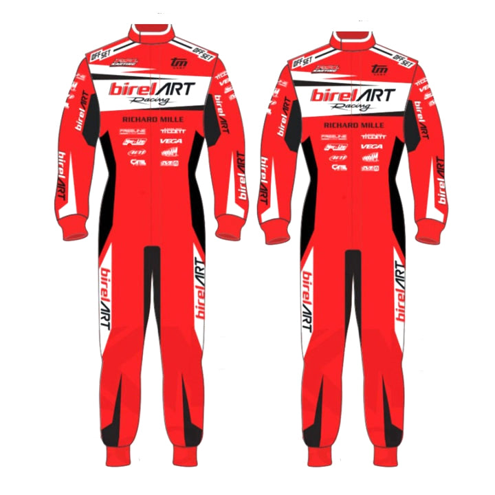 Birel Art custom go kart suits