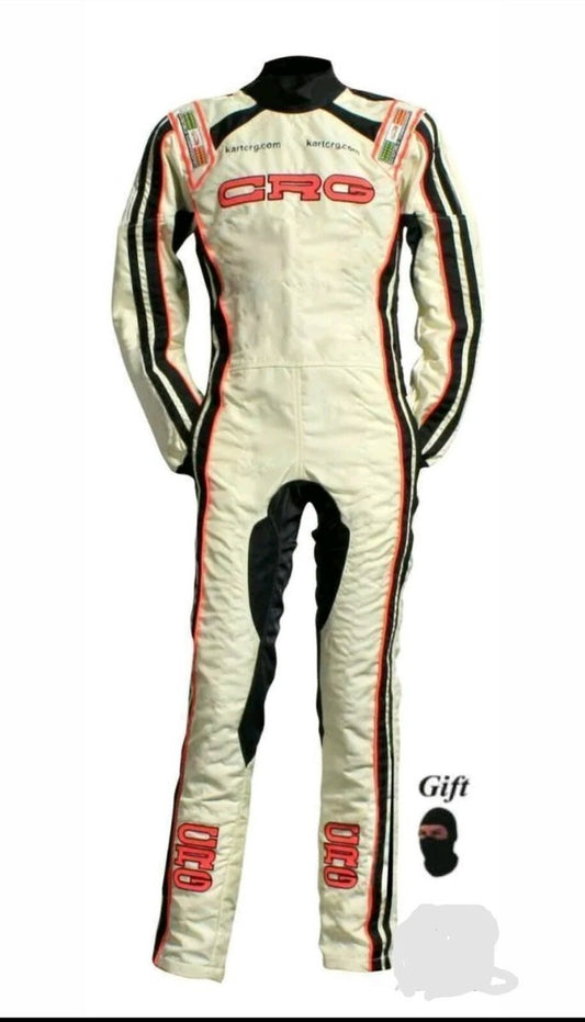 CRG - Go Kart, Embroidered Suit, Breathable Fabric, Durable Cordura - Level 2 Approved