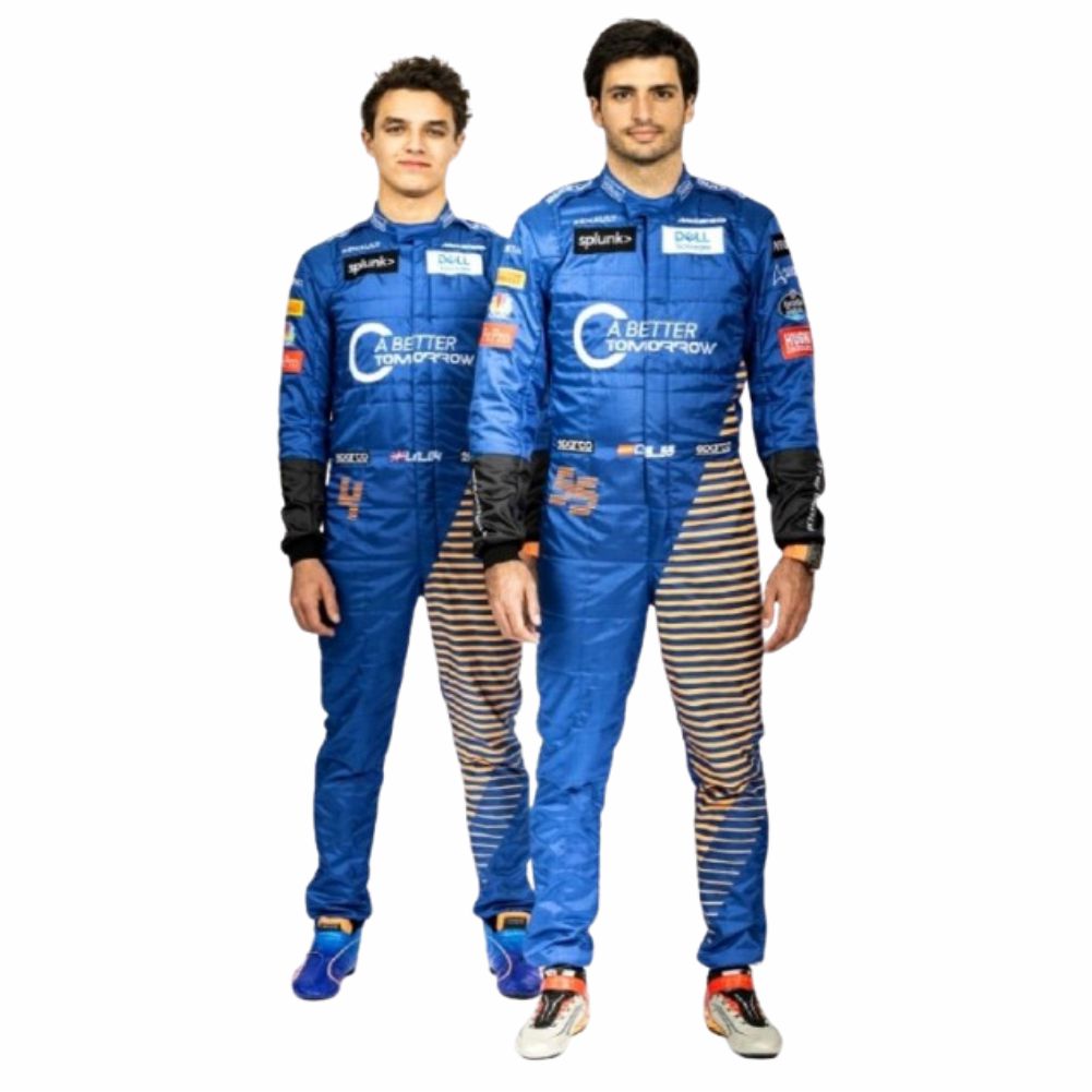 Carlos Sainz Jr. McLaren Lando Norris Racing Suit