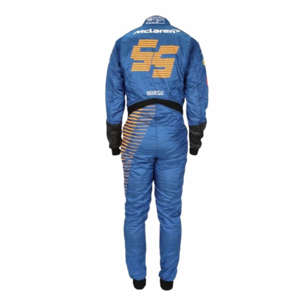 Carlos Sainz Jr. McLaren Lando Norris Racing Suit