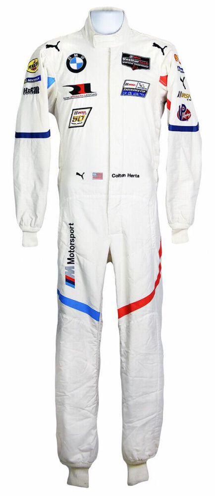 2019 Colton Herta Race Rolex BMW F1 Racing Suit