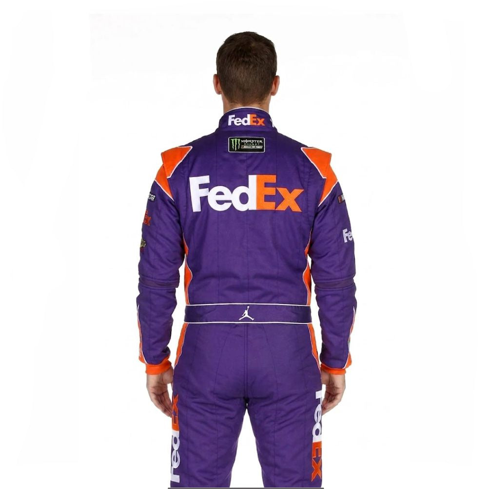 Denny Hamlin FedEx F1 Racing Suit Replica