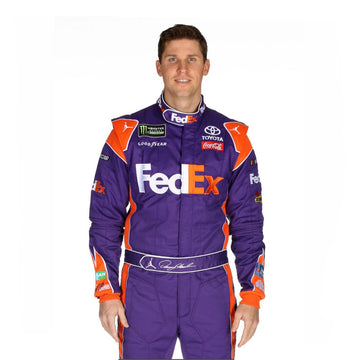 Denny Hamlin FedEx F1 Racing Suit Replica