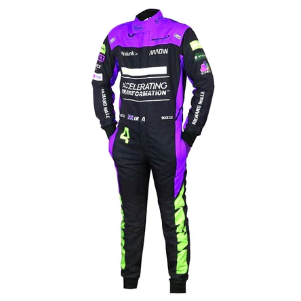 F1 Lando Norris McLaren Racing Suit