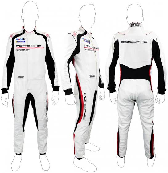 F1 Racing Suit Replica - Motorsport Race Suit La Couture Hybrid, White