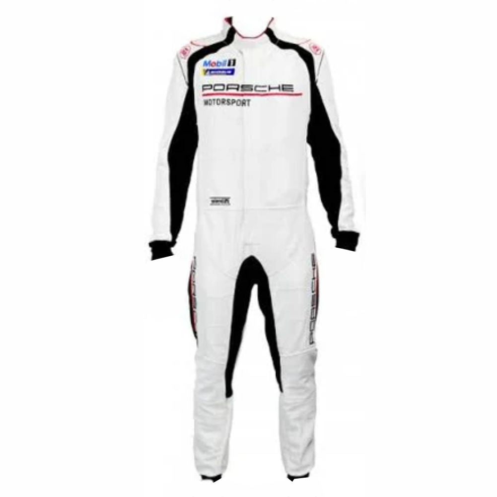 F1 Racing Suit Replica - Motorsport Race Suit La Couture Hybrid, White