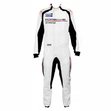 F1 Racing Suit Replica - Motorsport Race Suit La Couture Hybrid, White