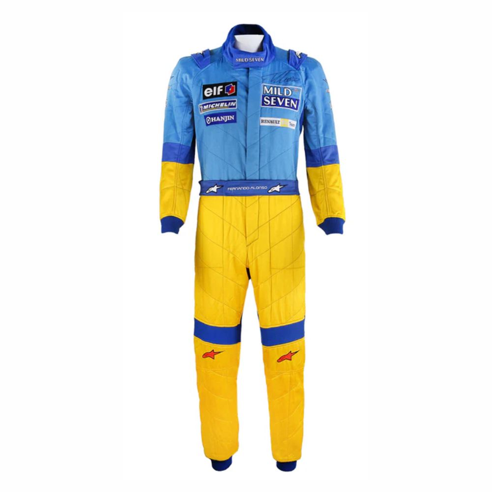 Fernando Alonso 2002s Renault F1 Racing Suit