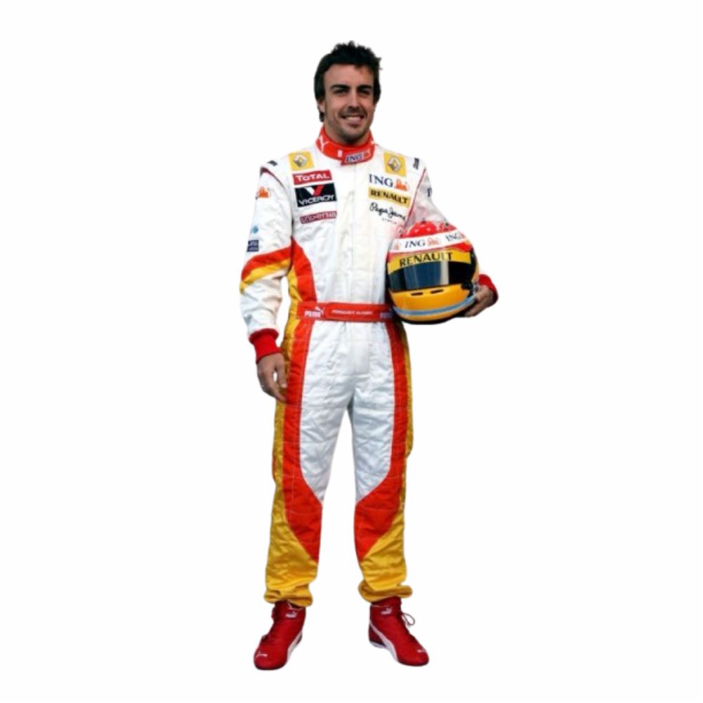 Fernando Alonso Renault 2009s F1 Racing Suit