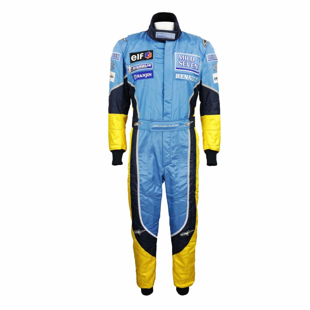 Fernando Alonso Renault F1 Racing Suit 2003s