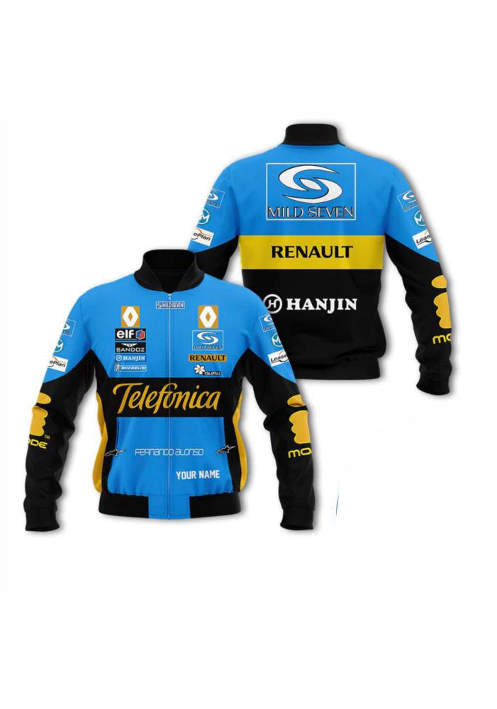 Fernando Alonso Telefonica Renault F1 Team Racing Jacket