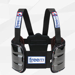 Freem Kart Racing Rib Protector Carbon