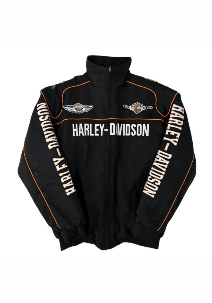 Harley Davidson Vintage Racing Bomber Jacket