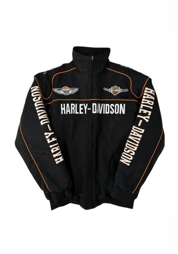Harley Davidson Vintage Racing Bomber Jacket