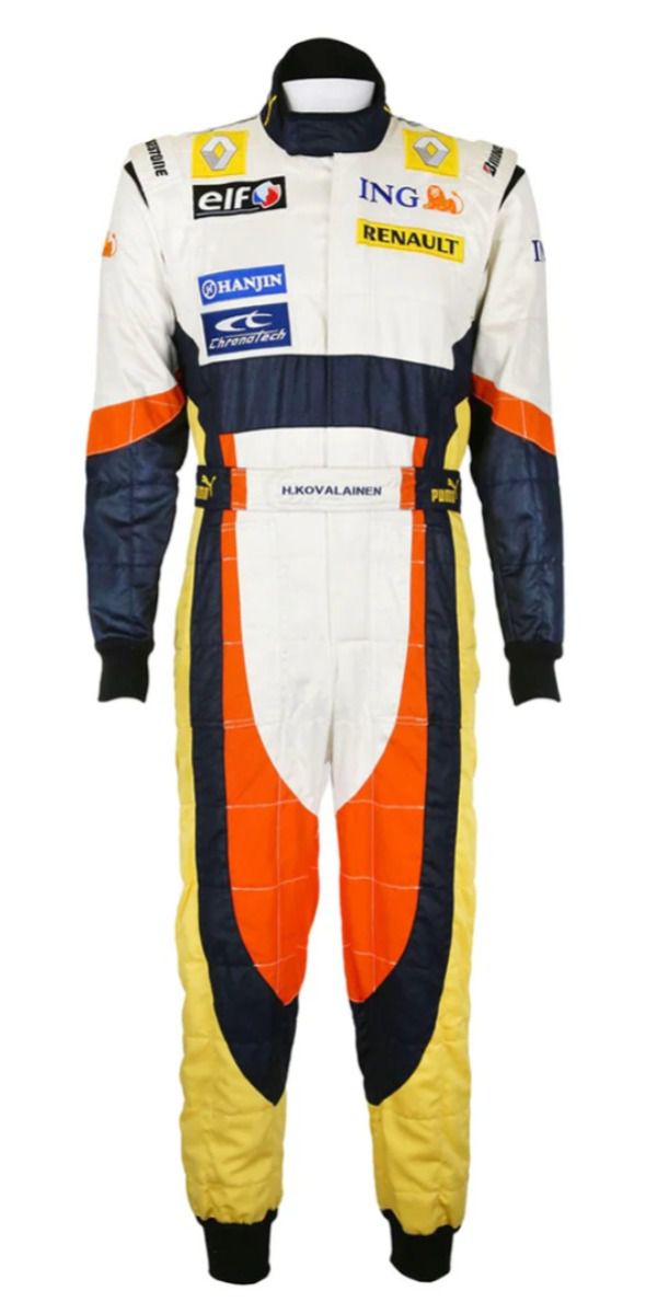 Heikki Kovalainen 2007 ING Renault F1 Racing Suit