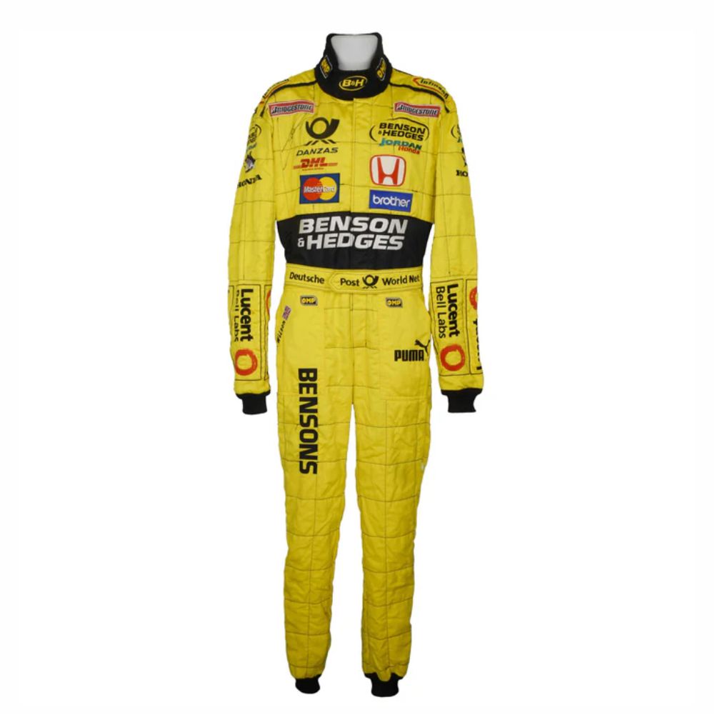 Heinz-Harald Frentzen Jordan 2001 F1 Racing Vintage Suit