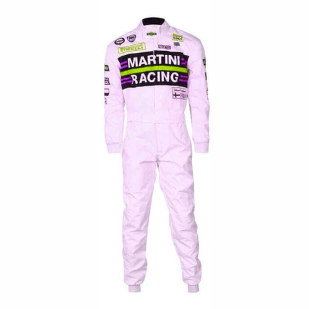 1985 Henri Toivonen Vintage Martini Racing F1 Racing Suit