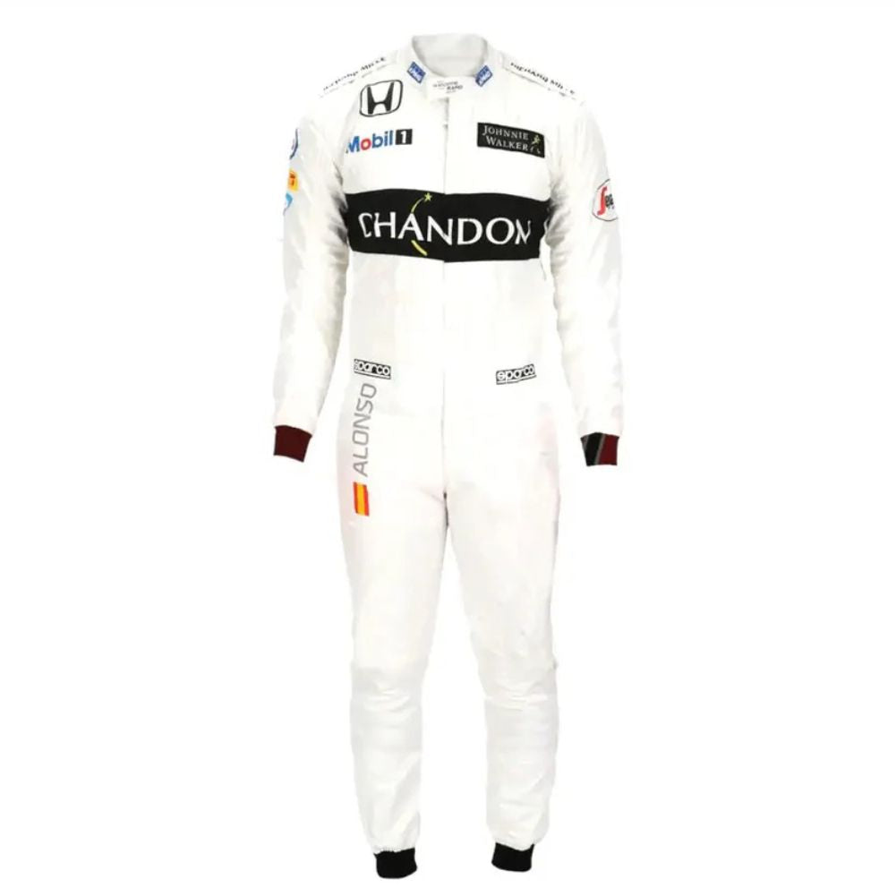 Honda 2016 Fernando Alonso McLaren F1 Racing Suit