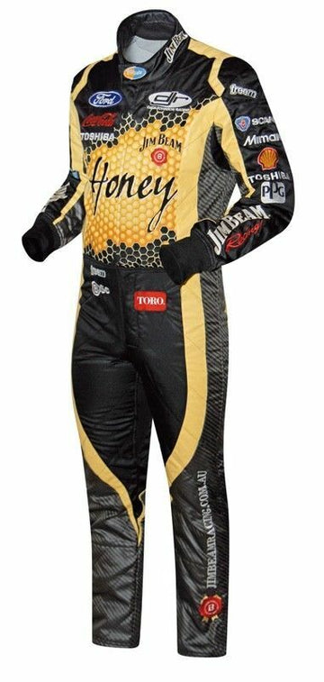 Honey Go Kart Racing Sublimation Protective Clothing Racing Gear Suit