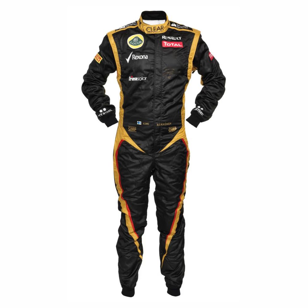 Kimi Raikkonen 2012 Lotus Renault F1 Racing Suit