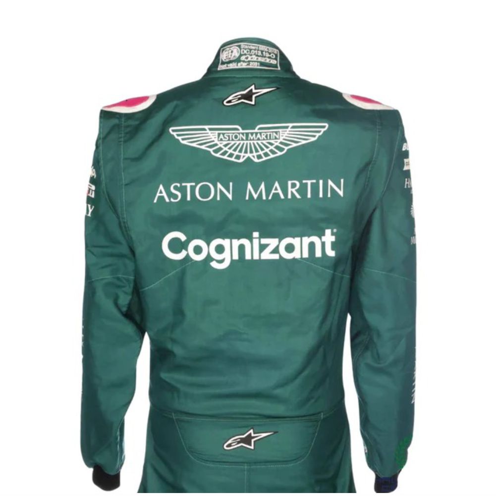 Lance Stroll Aston Martin 2021 F1 Racing Suit