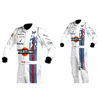 Lance Stroll Williams Martini Racing Go Kart Suit