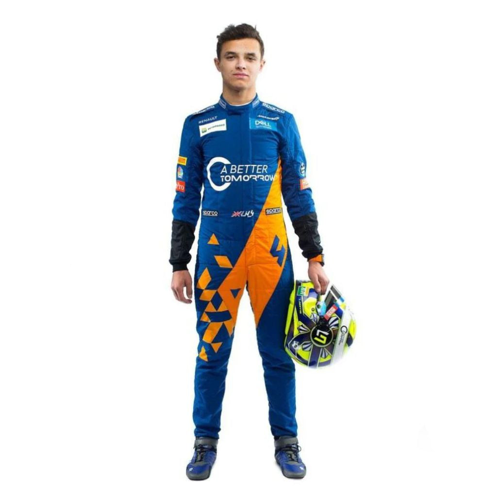 Lando Norris 2019 McLaren F1 Racing Suit