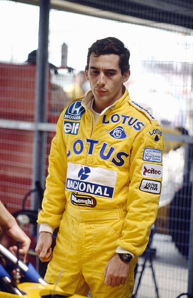 F1 Ayrton Senna Lotus - Embroidered Suit, Breathable Fabric, Durable Cordura - Level 2 Approved