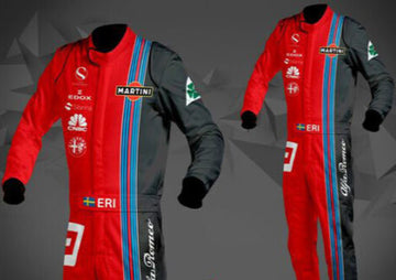 Martini Alfa Romeo Racing Go Kart Suit