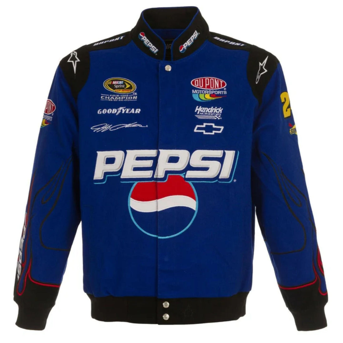 Men's Jeff Gordon JH Design Royal Pepsi Jacket