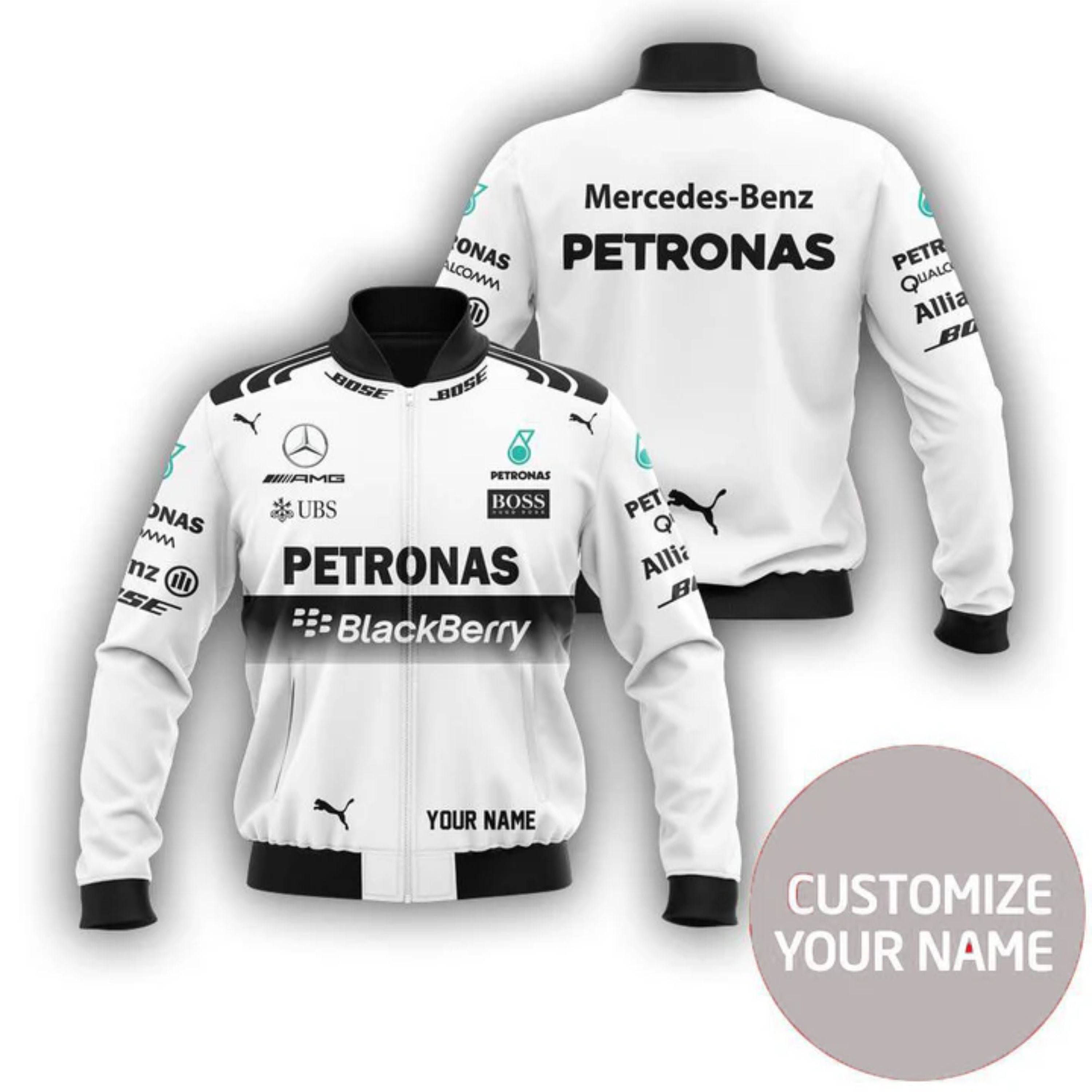 Mercedes-AMG Petronas Racing Formula One Team Jacket
