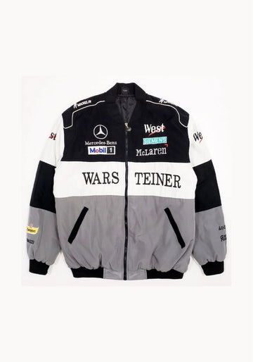 Mercedes-Benz McLaren Warsteiner F1 Racing Bomber Jacket