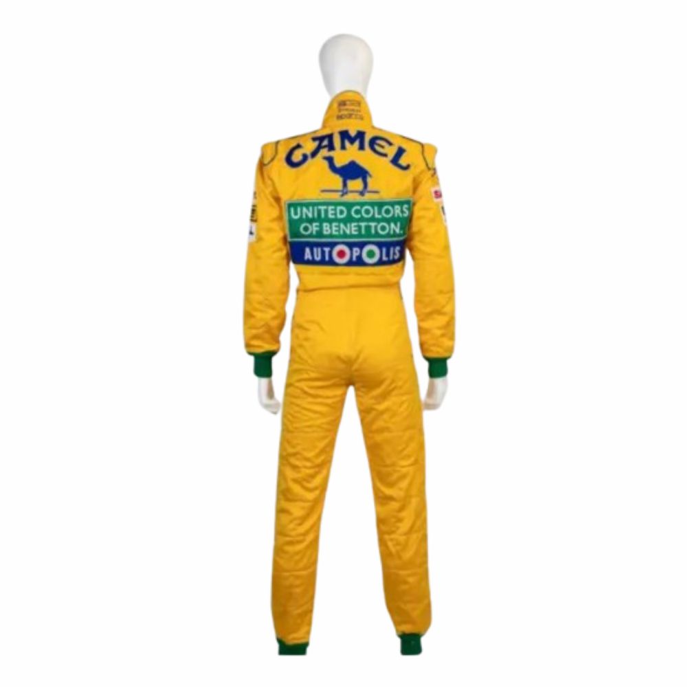 Michael Schumacher Benetton 1992 F1 Racing Vintage Suit