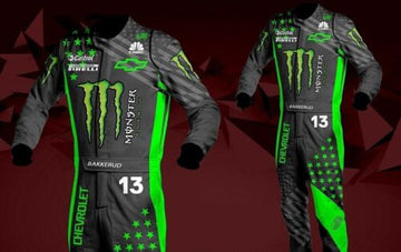 Monster Racing Sublimation Printing Protective Clothing Racing Gear Suit