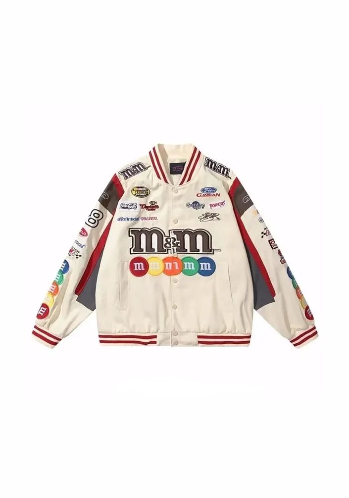NASCAR M&M Vintage Racing Bomber Jacket