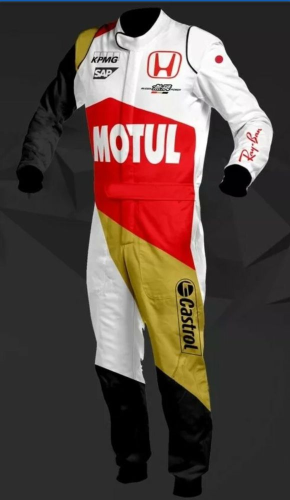 Naoki Yamamoto 2021 Honda Japanese Super Formula Racing Suit