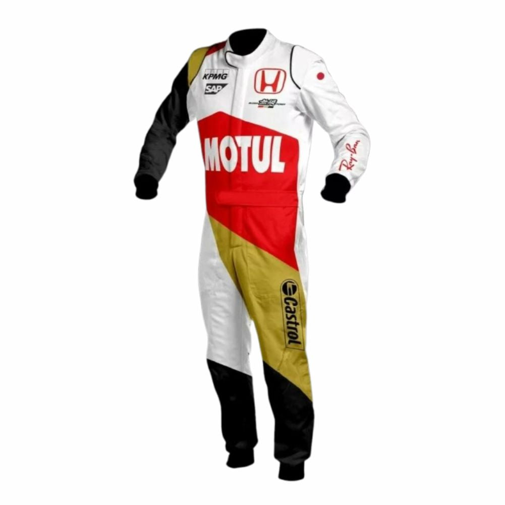 Naoki Yamamoto 2021 Honda Japanese Super Formula Racing Suit