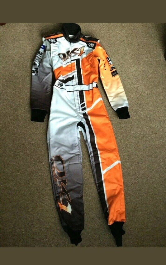 Ok 1 Go Kart Racing Sublimation Protective Clothing Racing Gear Suit