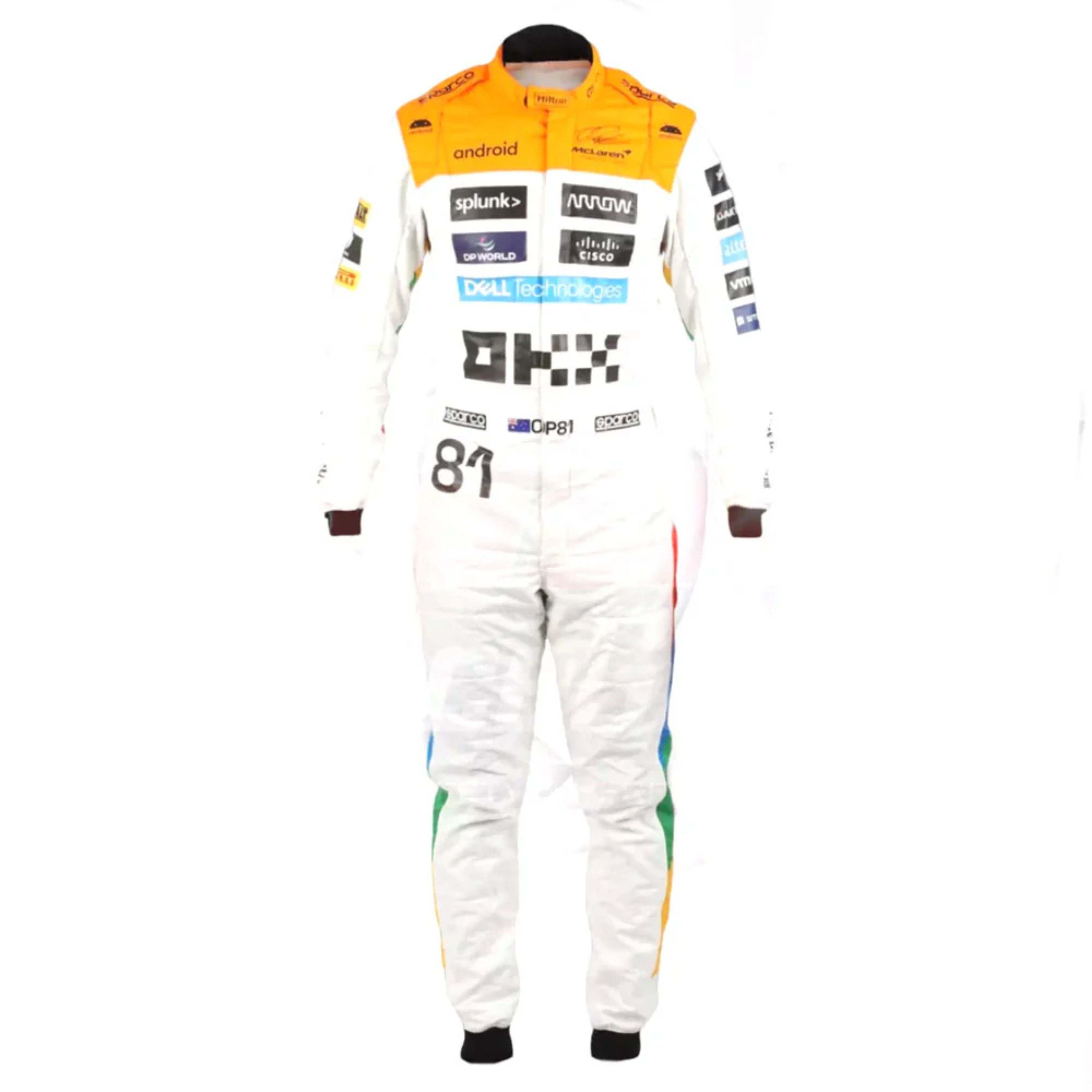 Oscar Piastri 2023 Silverstone F1 Racing Suit Team McLaren