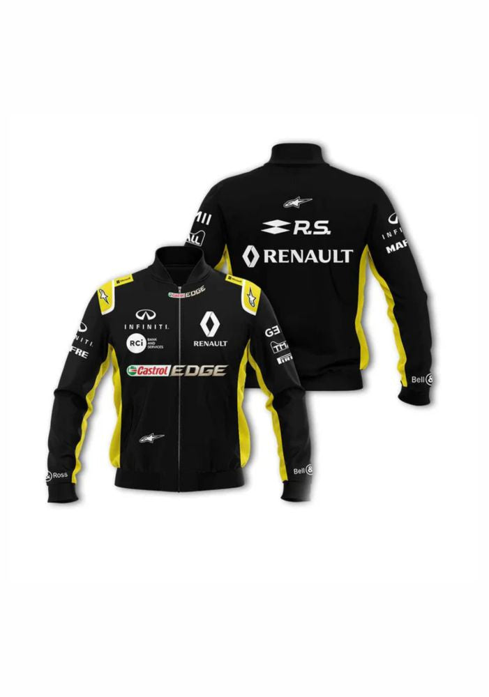 Renault F1 Team Racing Castrol Edge Bomber Jacket