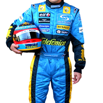 Renault Fernando Alonso F1 Racing Suit 2005s