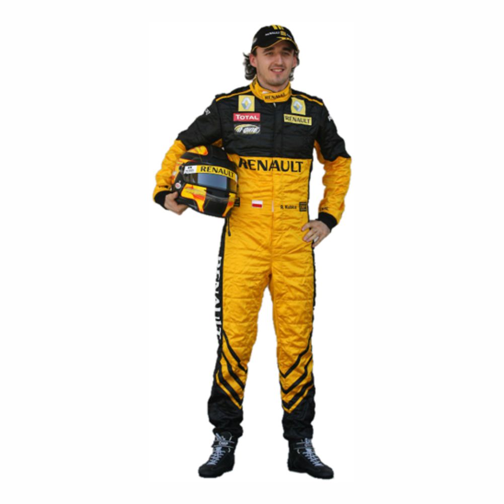 Robert Kubica Renault 2010s F1 Racing Suit