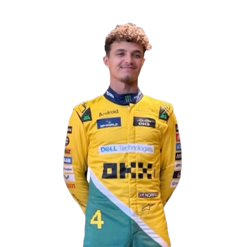 Lando Norris 2025 F1 Team New McLaren Sublimation Printing Protective Racing Gear Suit