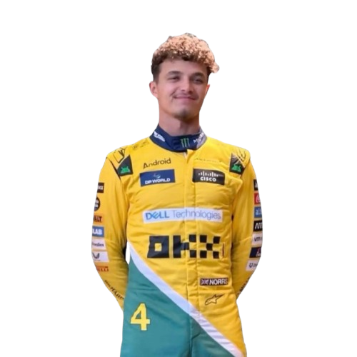 Lando Norris 2025 F1 Team New McLaren Sublimation Printing Protective Racing Gear Suit