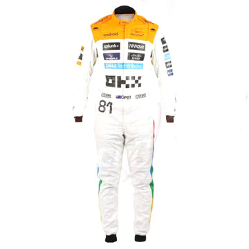 2025 F1 Team New McLaren Sublimation Printing Protective Racing Gear Suit