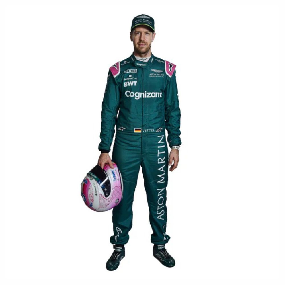 Sebastian Vettel Aston Martin 2021 F1 Racing Suit