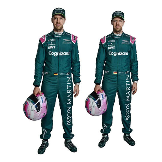 Sebastian Vettel Aston Martin 2021 F1 Racing Suit